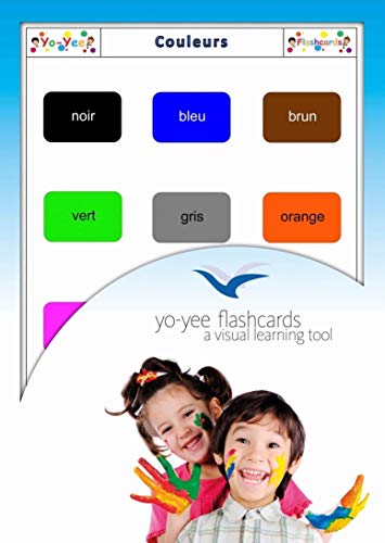 Yo-Yee Flashcards Bildkarten zur Sprachförderung in Französisch - Farben - Couleurs - Fiches de vocabulaire von Yo-Yee Flashcards