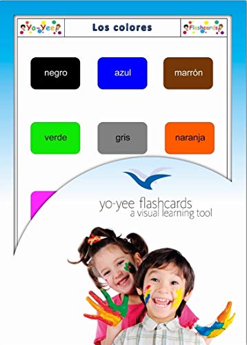 Yo-Yee Flashcards Bildkarten zur Sprachförderung in Spanisch - Farben - Tarjetas de vocabulario - Los Colores von Yo-Yee Flashcards