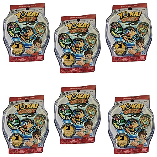 Yo-Kai Series 2 Medals - Six Blind Bags Bundle - 18 Random Medals by Yokai von Yo-kai