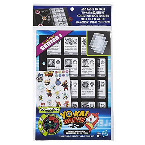 Yo-Kai Watch Sammelseiten für Medaillen, Miscelanea (Hasbro B7499105) von Yo-Kai Watch