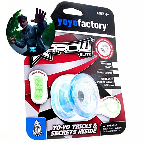 YoyoFactory Arrow Yo-Yo Mit Extra Kugellager Und Schnur - Galaxy (Vom Anfänger Zum Profi, Moderne Leistung YoYo) von YoYo Factory