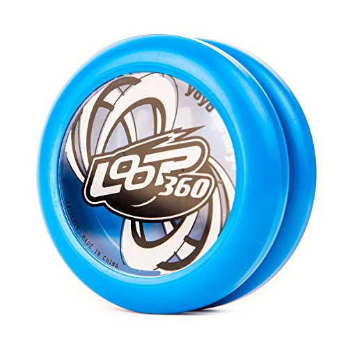 YoyoFactory Loop 360 Yo-Yo - BLAU (Ideal für Anfänger, Moderne Leistung Yoyo, Metall Kugellager, Schnur und Anleitung Enthalten) von YoYo Factory