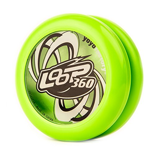 YoyoFactory Loop 360 Yo-Yo - GRÜN (Ideal für Anfänger, Moderne Leistung Yoyo, Metall Kugellager, Schnur und Anleitung Enthalten) von YoYo Factory