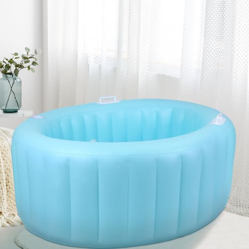Yoande Ästhetischer Geburtspool für Zuhause, Wassergeburt, aufblasbarer Geburtswanne für Zuhause, Geburtsset, Arbeit und Lieferung, wichtige Mütter, Doula, Hebamme, 166,4 cm L x 149,9 cm B x 68,6 cm H von Yoande