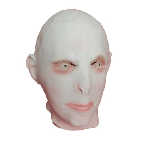 Yodeal Big Boss Voldemort Maske Latex Helm Cosplay Halloween für Erwachsene von Yodeal