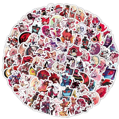 100 Stück Cartoon Hazbin Hotel Aufkleber, Hotels Aufkleber,Anime Vinyl Wasserdicht Ästhetisch Stickers für DIY Bastelarbeiten,Handys,Gepäck,Fotoalben,Fahrräder, Niedliche Party Supplies Aufkleber 100 Stück Cartoon Hazbin Hotel Aufkleber, Hotels Aufkleber,Anime Vinyl Wasserdicht Ästhetisch Stickers für DIY Bastelarbeiten,Handys,Gepäck,Fotoalben,Fahrräder, Niedliche Party Supplies Aufkleber von Yoimckay