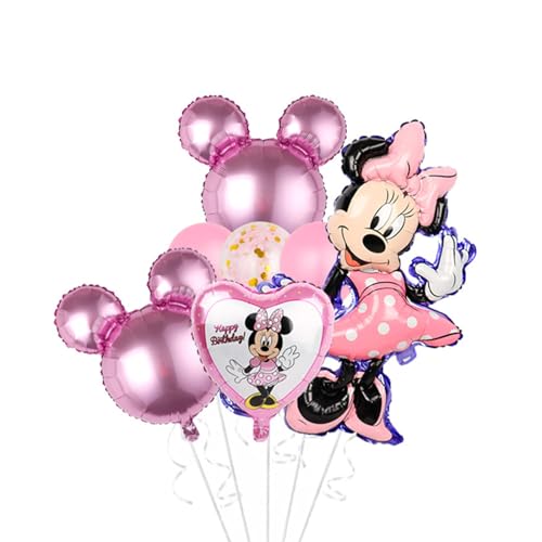 7 Stück Cartoon Luftballons Geburtstag,Kawaii Amime Luftballons Set,Folienballon Deko,Geburtstag Luftballons Party Set,Kinder Geburtstag Luftballons Dekoration,Geburtstagsdeko für Jungen Mädchen von Yoimckay