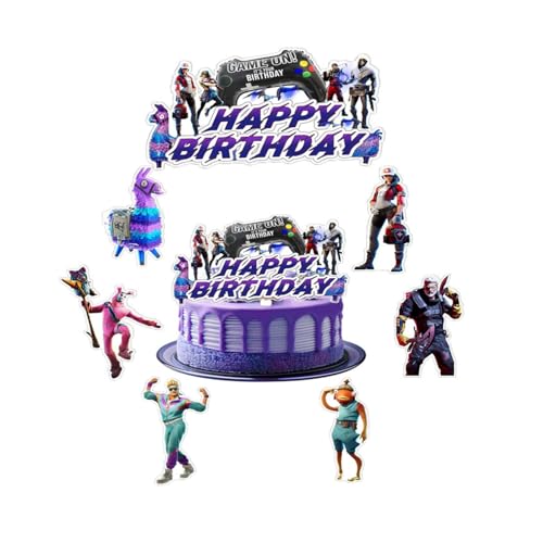 Yoimckay 13 Stück Cake Toppers, Cartoons DIY Partydekoration, Dekoration für Geburtstagskuchen, Party Topper Kuchen, Thema Kuchendekoration, für Kinder Geburtstag Dekoration Yoimckay 13 Stück Cake Toppers, Cartoons DIY Partydekoration, Dekoration für Geburtstagskuchen, Party Topper Kuchen, Thema Kuchendekoration, für Kinder Geburtstag Dekoration von Yoimckay
