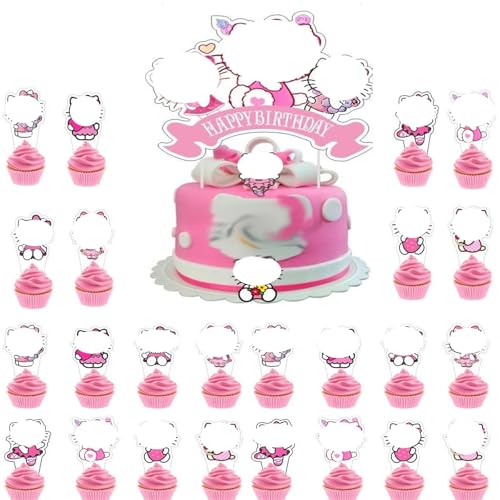 Yoimckay 25 Stück Kinder Tortendeko, Cartoons Kuchen Topper, Kawaii Cupcake Toppers, Cake Toppers, Themen Geburtstage Dekoration, Geburtstagdekoration für Kinder Party Geburtstag Yoimckay 25 Stück Kinder Tortendeko, Cartoons Kuchen Topper, Kawaii Cupcake Toppers, Cake Toppers, Themen Geburtstage Dekoration, Geburtstagdekoration für Kinder Party Geburtstag von Yoimckay