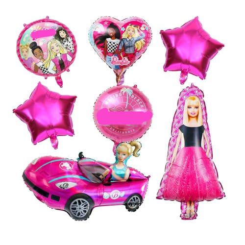 Yoimckay 7 Stück Luftballons Prinzessin, Prinzessin Folienballon, Luftballons Geburtstag Mädchen, dekorative Luftballons für Partys, rosa Luftballons, für Dekoration Party Geburtstag Kinder Yoimckay 7 Stück Luftballons Prinzessin, Prinzessin Folienballon, Luftballons Geburtstag Mädchen, dekorative Luftballons für Partys, rosa Luftballons, für Dekoration Party Geburtstag Kinder von Yoimckay