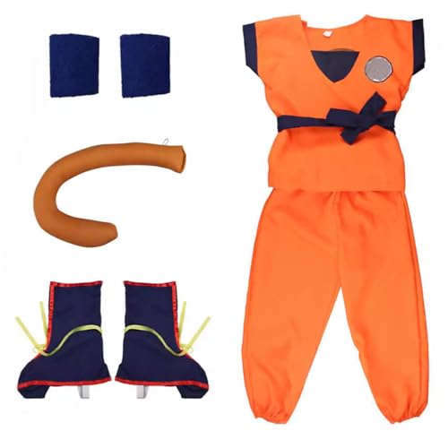 Yoimckay Cosplay Kostüm, Classic Kostüm für Kinder, Orange Kostüm Zubehör, Cosplay Kostüm Fasching für Kinder, Jungen und Mädchen Yoimckay Cosplay Kostüm, Classic Kostüm für Kinder, Orange Kostüm Zubehör, Cosplay Kostüm Fasching für Kinder, Jungen und Mädchen von Yoimckay