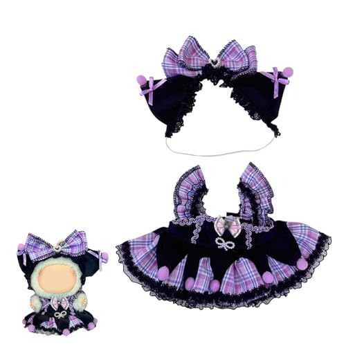 Yoimckay Niedliche Mini-Plüschpuppe Kleidung, Puppenzubehör, Puppenspielzeugzubehör für Puppen 17 cm, DIY-Geschenke für Kinder, Plüschpuppe nicht enthalten Yoimckay Niedliche Mini-Plüschpuppe Kleidung, Puppenzubehör, Puppenspielzeugzubehör für Puppen 17 cm, DIY-Geschenke für Kinder, Plüschpuppe nicht enthalten von Yoimckay