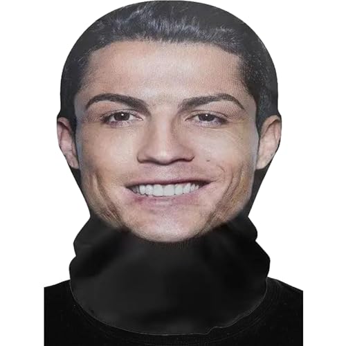 Yoimckay Promi-Verkleidungsmaske, Realistische Vollgesichtsmaske, coole Kopfbedeckung, lustige Verkleidung für Party-Cosplay-Kostüm-Zubehör Yoimckay Promi-Verkleidungsmaske, Realistische Vollgesichtsmaske, coole Kopfbedeckung, lustige Verkleidung für Party-Cosplay-Kostüm-Zubehör von Yoimckay