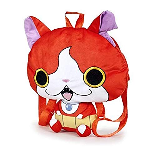 Yokai Watch - Plüsch Rucksack Jibanyan (rot 32cm) Qualität super Soft von Yokai