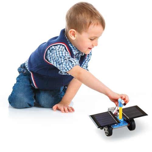 Solar Power STEM Kit, DIY Solar Mars Rover Spielzeug, Selbstmontage Wissenschaftsprojekte, Solarbetriebenes Auto Experimentierkit für Jungen Mädchen 1PC von Yokawe