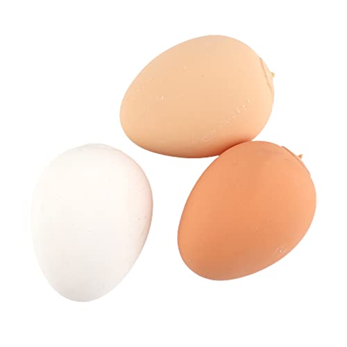 Yokawe Eier-Zappel-Entlüftungsspielzeug, 1 Packung, zufällige Farbe, 7,1 cm, sensorisches Zappelspielzeug, Mitbringsel, Osterkorbfüller Zufällige Farbe von Yokawe