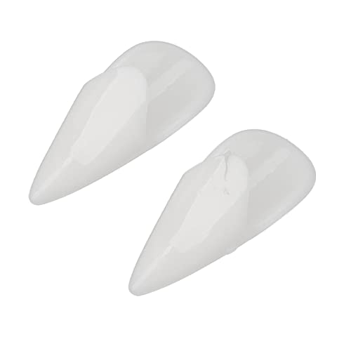 YolieraArt Halloween Vampirzähne Harz Gefälschte Zähne Cosplay Zahnersatz Kostüm Requisite Einfach zu Tragen Geeignet für Partys Aufführungen Trimable Design (19mm) von YolieraArt