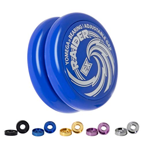 Yomega Raider Ex yoyo Professional yoyo Designed for looping Tricks, The Best Performance Answer for 2A Players. (Blau) von Yomega