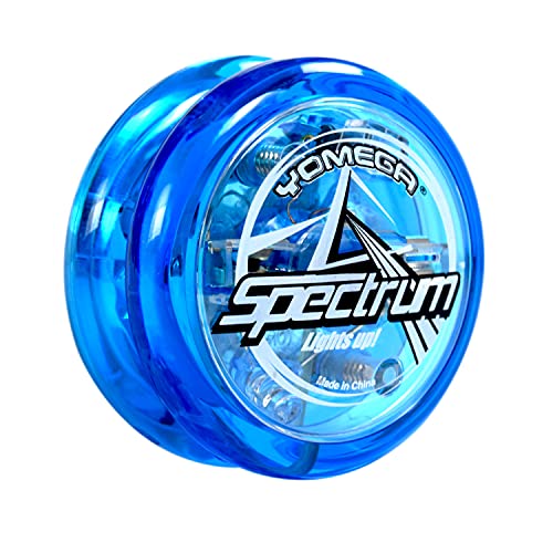 Yomega Spectrum beleuchtet den Fireball-Transaxle YoYo mit LED-Leuchten für mittlere, fortgeschrittene und Profi Level Seitentrickspiele + zusätzliche 2 Seiten von Yomega