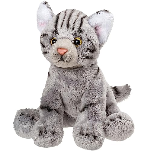 Yomiko 12013 - Sitzende Tigerkatze, 12.7 cm, grau von Suki Gifts