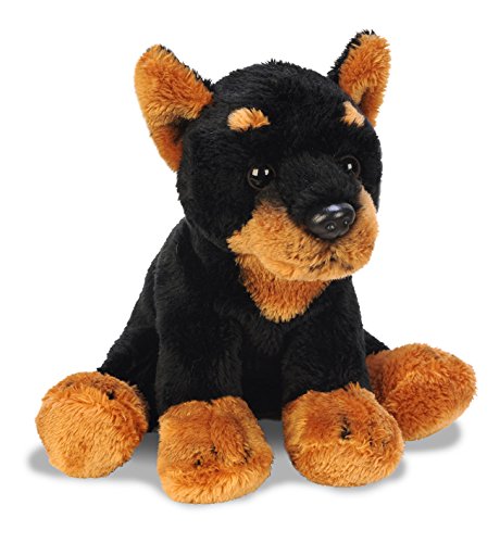 Yomiko 12109 Dobermann Hund Kuscheltier, 13 cm von Suki Gifts