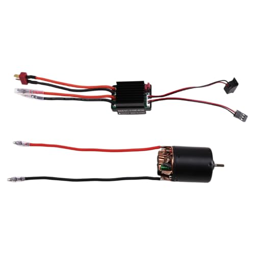 Yominerr 540 Bürstenmotor 35T ESC Geschwindigkeitsregler Kombinationsset Climb Drift Racing für 1/10 RC Crawler/Boot von Yominerr