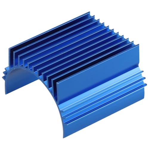 Yominerr Aluminium 40-42mm RC Motor Kühlkörper für 4268 4274 4092 1515 1/8 1/10 / Truck RC Autos Motoren Blau von Yominerr