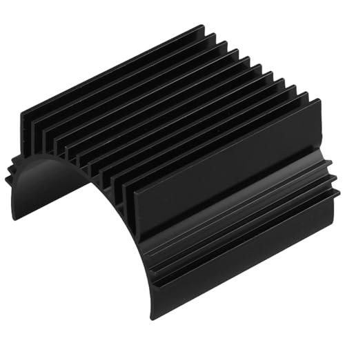 Yominerr Aluminium 40-42mm RC Motor Kühlkörper für 4268 4274 4092 1515 1/8 1/10 / Truck RC Autos Motoren Schwarz von Yominerr