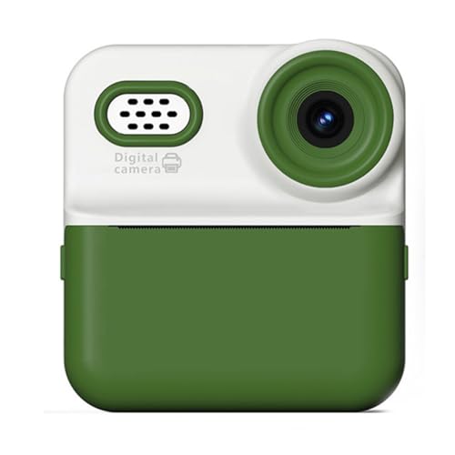 Yominerr Digitale Kinder Kamera DIY -Fotokabinen, Fotorahmen Mini Thermaldrucker Grün Grün Yominerr Digitale Kinder Kamera DIY -Fotokabinen, Fotorahmen Mini Thermaldrucker Grün Grün von Yominerr