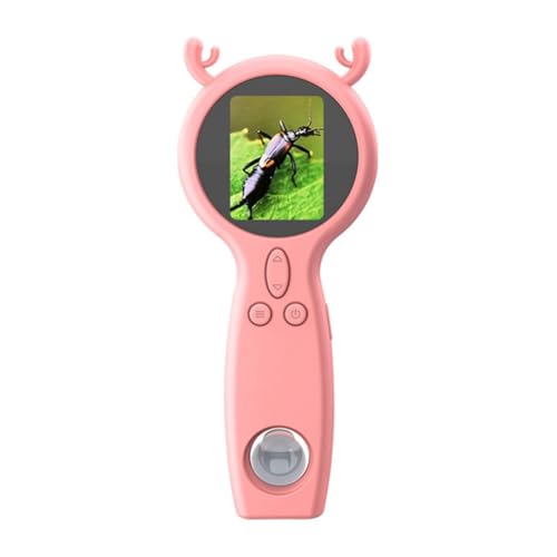 Yominerr HD-Vergrößerungslupe Handmikroskop Mehrzweckvergrößerungsglas mit Foto- und Videounterstützung A von Yominerr