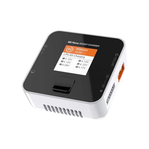 Yominerr IPS LCD Enhanced Q6 Nano BattGo 200W 8A Smart Charger für Mehrere Li-Basierte Batterien Yominerr IPS LCD Enhanced Q6 Nano BattGo 200W 8A Smart Charger für Mehrere Li-Basierte Batterien von Yominerr