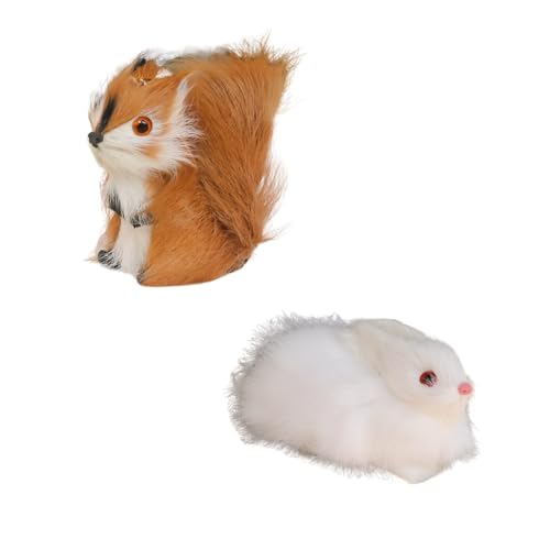Yominerr Simuliertes Eichhörnchen Als Geschenk, Tiermodell, Weihnachtsdekoration Yominerr Simuliertes Eichhörnchen Als Geschenk, Tiermodell, Weihnachtsdekoration von Yominerr