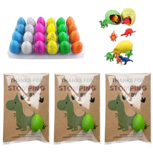 Yominerr Valentinstag, 24-Teiliges Dinosaurier-Valentinstagsset, Schulpreise, Zubehör, Dinosaurier-Eier, Spielzeug, Valentinstag Yominerr Valentinstag, 24-Teiliges Dinosaurier-Valentinstagsset, Schulpreise, Zubehör, Dinosaurier-Eier, Spielzeug, Valentinstag von Yominerr