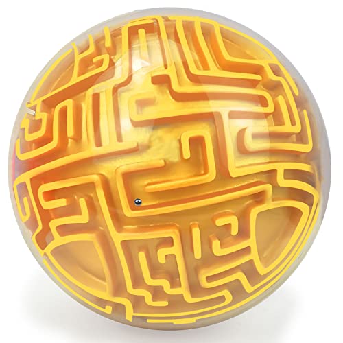 3D Labyrinth Ball Brain Teasers Spiele Schwerkraft 3D Puzzle Ball Spielzeug für Kinder Erwachsene, Gold Puzzle Spiele Ball Sphere Lernspielzeug Geschenke für Studenten Jugendliche Erwachse 3D Labyrinth Ball Brain Teasers Spiele Schwerkraft 3D Puzzle Ball Spielzeug für Kinder Erwachsene, Gold Puzzle Spiele Ball Sphere Lernspielzeug Geschenke für Studenten Jugendliche Erwachse von YongnKids