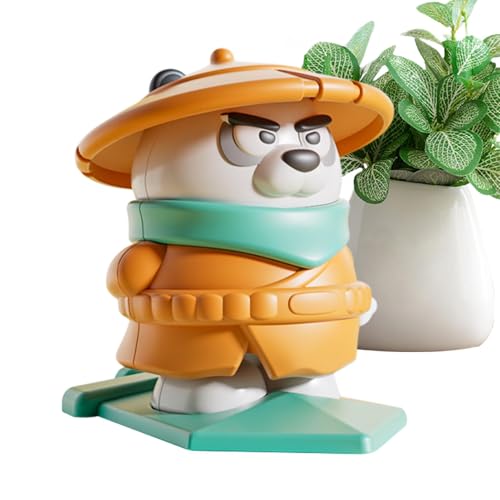 Yonuaret Clockwork Animal Toy, Aufwickeln für Kinder | Panda Panda Wind-up-Modell für Kinder,Eltern-Kind-Interaktions-Bildungsspielzeug für Reisen, Schule, Schlafsaal, Arbeitsbereich im Freien, zu Yonuaret Clockwork Animal Toy, Aufwickeln für Kinder | Panda Panda Wind-up-Modell für Kinder,Eltern-Kind-Interaktions-Bildungsspielzeug für Reisen, Schule, Schlafsaal, Arbeitsbereich im Freien, zu von Yonuaret