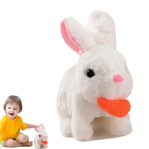 Yonuaret My Realistic Bunny Toy, 2025 Interaktives Kaninchen Spielzeug, Realistischer Plüsch, Hüpfendes Kaninchen,hases Kuscheltiere Klein Können Gehen Und Sprechen,Ostern Geburtstagsgeschenk Yonuaret My Realistic Bunny Toy, 2025 Interaktives Kaninchen Spielzeug, Realistischer Plüsch, Hüpfendes Kaninchen,hases Kuscheltiere Klein Können Gehen Und Sprechen,Ostern Geburtstagsgeschenk von Yonuaret