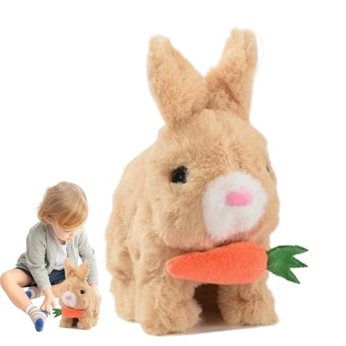 Yonuaret My Realistic Bunny Toy, 2025 Interaktives Kaninchen Spielzeug, Realistischer Plüsch, Hüpfendes Kaninchen,hases Kuscheltiere Klein Können Gehen Und Sprechen,Ostern Geburtstagsgeschenk Yonuaret My Realistic Bunny Toy, 2025 Interaktives Kaninchen Spielzeug, Realistischer Plüsch, Hüpfendes Kaninchen,hases Kuscheltiere Klein Können Gehen Und Sprechen,Ostern Geburtstagsgeschenk von Yonuaret