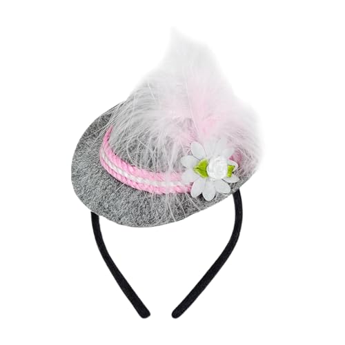 Yonuaret Tirolers Hut Seppelhuts Haarreif Mit Feder Für Damen & Herren Oktoberfest Stirnbänder Deutsche Party Kopfbedeckung Oktoberfest Karneval Bayerisches Fest Tracht Hüttenparty Yonuaret Tirolers Hut Seppelhuts Haarreif Mit Feder Für Damen & Herren Oktoberfest Stirnbänder Deutsche Party Kopfbedeckung Oktoberfest Karneval Bayerisches Fest Tracht Hüttenparty von Yonuaret
