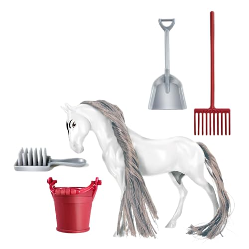 Yonuaret estall-Spielset, Spielzeug, Horse Club-Spielset | Figur Spielzeug Abnehmbares Reitspielset,Rollenspiel-Tierspielzeug, realistischer eclub für Mädchen und Kinder von Yonuaret