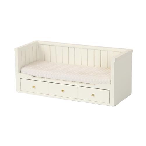 Yooghuge Puppenhaus Einzelbett Modell Möbel Modell Zubehör Teenager Mädchen Für 1:12 Puppenhäuser Wohnzimmer Dekorationen Yooghuge Puppenhaus Einzelbett Modell Möbel Modell Zubehör Teenager Mädchen Für 1:12 Puppenhäuser Wohnzimmer Dekorationen von Yooghuge