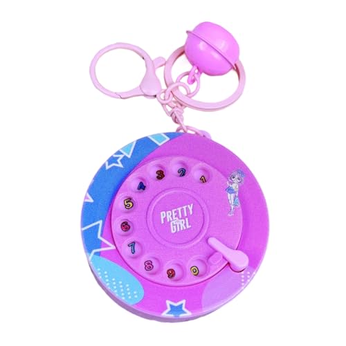 Retro Handkreiber Kommunikator Spielzeug Tragbarer Stressabbau Spinner Erwachsener/Kinder Haus/Büro/Reise Charme Plastik Telefonzubehör von Yooghuge
