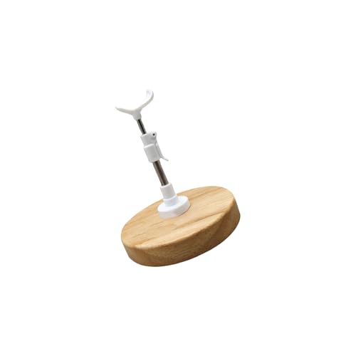Yooghuge 1/3 /4/6 /8 Puppenanzeigehalter Mit Holzbasis Und Einstellbarer Höhe Dekorativ Yooghuge 1/3 /4/6 /8 Puppenanzeigehalter Mit Holzbasis Und Einstellbarer Höhe Dekorativ von Yooghuge