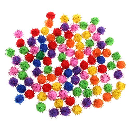 Yooghuge 100 Prozent Farbenfrohe Glitzer Glitzerkugeln Pom Ball Für Katzenspielzeug Yooghuge 100 Prozent Farbenfrohe Glitzer Glitzerkugeln Pom Ball Für Katzenspielzeug von Yooghuge
