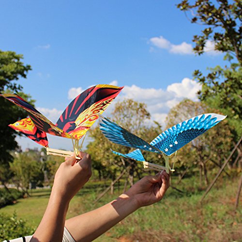 Yooghuge 10pcs Gummiband Fliegende Vogel Spielzeug Zufällige Farbe Frühling Flugzeug Kite Kinder Outdoor Garten Hinterhof Windmühlen Für Garten Yooghuge 10pcs Gummiband Fliegende Vogel Spielzeug Zufällige Farbe Frühling Flugzeug Kite Kinder Outdoor Garten Hinterhof Windmühlen Für Garten von Yooghuge