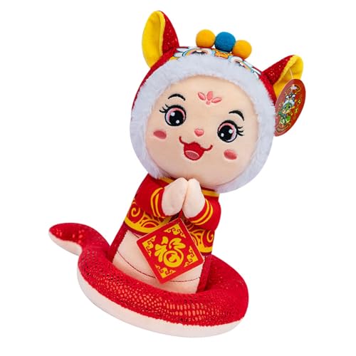 Yooghuge 2025 Plüsch Schlangen Maskottchen Weiche Schlangenpuppen Für Glück Und Glück Jahr Der Schlange Chinesisches Neujahr Tischdekoration Yooghuge 2025 Plüsch Schlangen Maskottchen Weiche Schlangenpuppen Für Glück Und Glück Jahr Der Schlange Chinesisches Neujahr Tischdekoration von Yooghuge