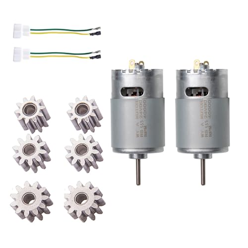 Yooghuge 2pcs Advanced RS555 24 V Antriebsmotor Zum Fahrzeug Mit Effizientem Energieverbrauch Und Thermischer Schutz Mit Fahrzeugzubehör Kinderspielzeugwagen Ersatzmotor Yooghuge 2pcs Advanced RS555 24 V Antriebsmotor Zum Fahrzeug Mit Effizientem Energieverbrauch Und Thermischer Schutz Mit Fahrzeugzubehör Kinderspielzeugwagen Ersatzmotor von Yooghuge