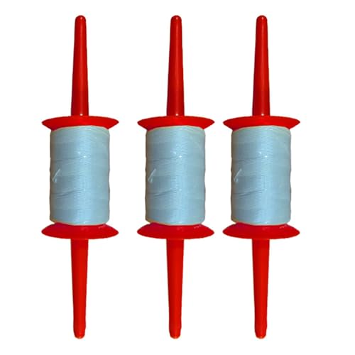 Yooghuge 3pcs Schnellwickeln 150 M Kites String Reel Antitangle Design Kites Spool Mit Festigkeitsschnur Für Küstenabenteuer Spool von Yooghuge