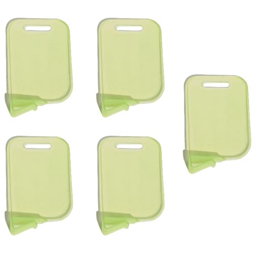Yooghuge 5pcs Kunststoff Trading Card Box Schaffer Clip Card Spacer Speicherklassifizierung Barrier Platte Clip Speicher Partition Platine Kunststoff Trading Box Lafftel von Yooghuge