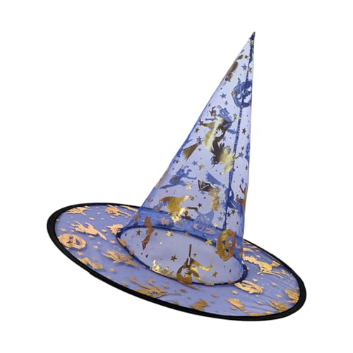 Yooghuge 5pcs Unisex Witchhut 33cm Highpoced Wizard Cosplay Für Frauen Männer Kinder Halloween Kostümzubehör Verstellbare Hexe Yooghuge 5pcs Unisex Witchhut 33cm Highpoced Wizard Cosplay Für Frauen Männer Kinder Halloween Kostümzubehör Verstellbare Hexe von Yooghuge