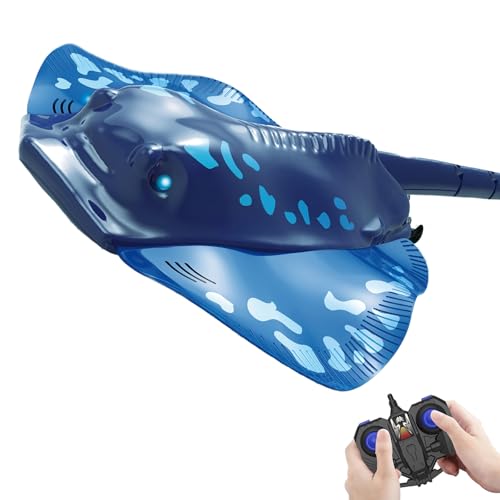 Yooghuge Interaktive Fernbedienungskontrolle Teufel Ray Spielzeug Flexibler Fisch Outdoor Lake Pool Spiele Aktivität Wettbewerbsspielzeug Für Kinder Unterwasser Schwimmfische von Yooghuge